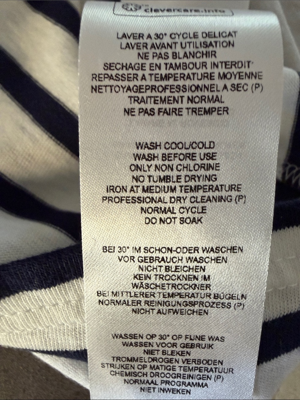 Saint James MINQUIERS PARIS Breton Shirt - Picture 9 of 12